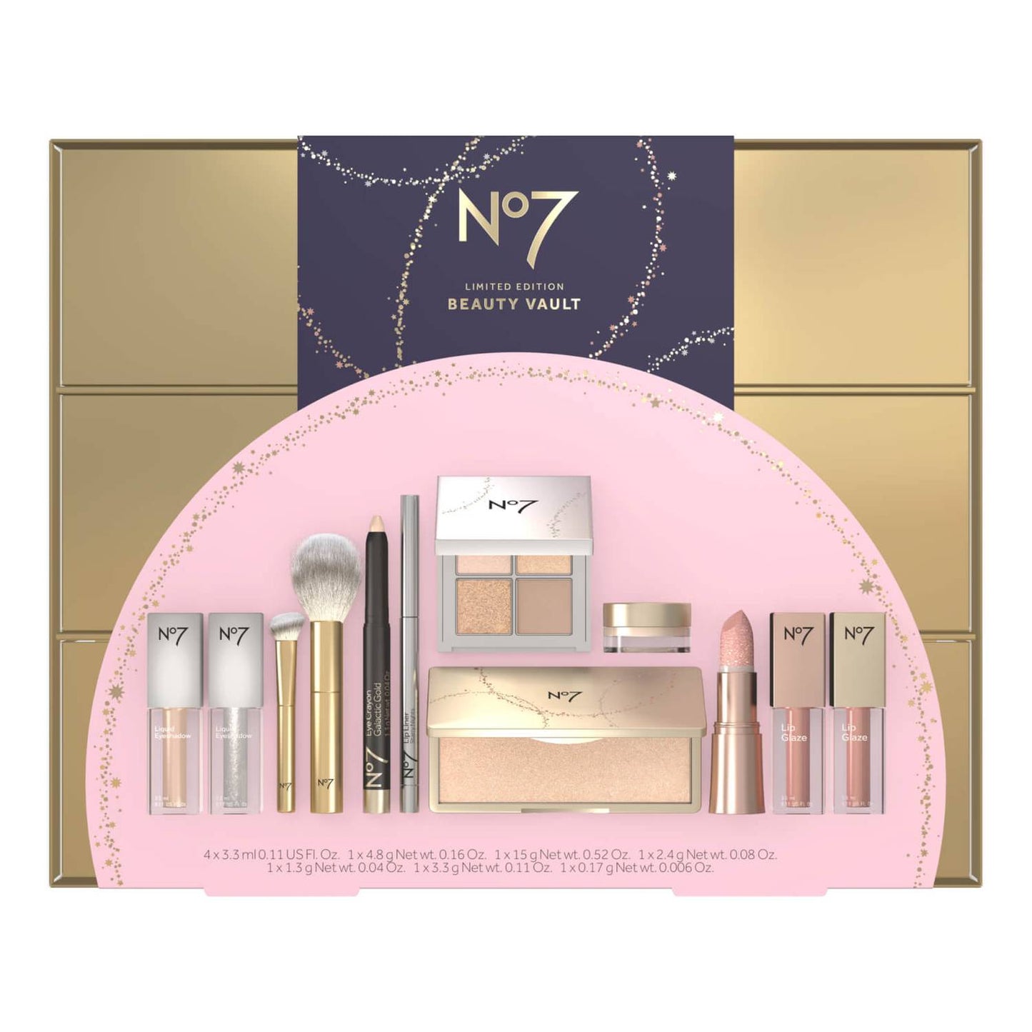 No7 Limited Edition Beauty Vault Advent Calendar 2024 Makeup Advent