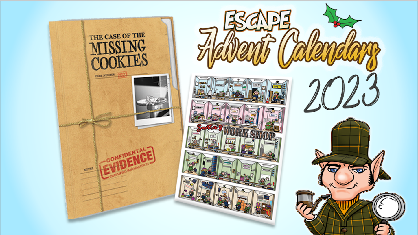 Escape Room Puzzle Advent Calendar