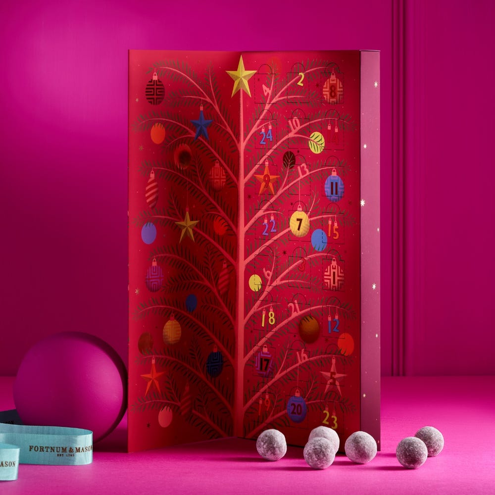 Fortnum's Chocolate Truffle Selection Advent Calendar 24 Delicious Chocolates