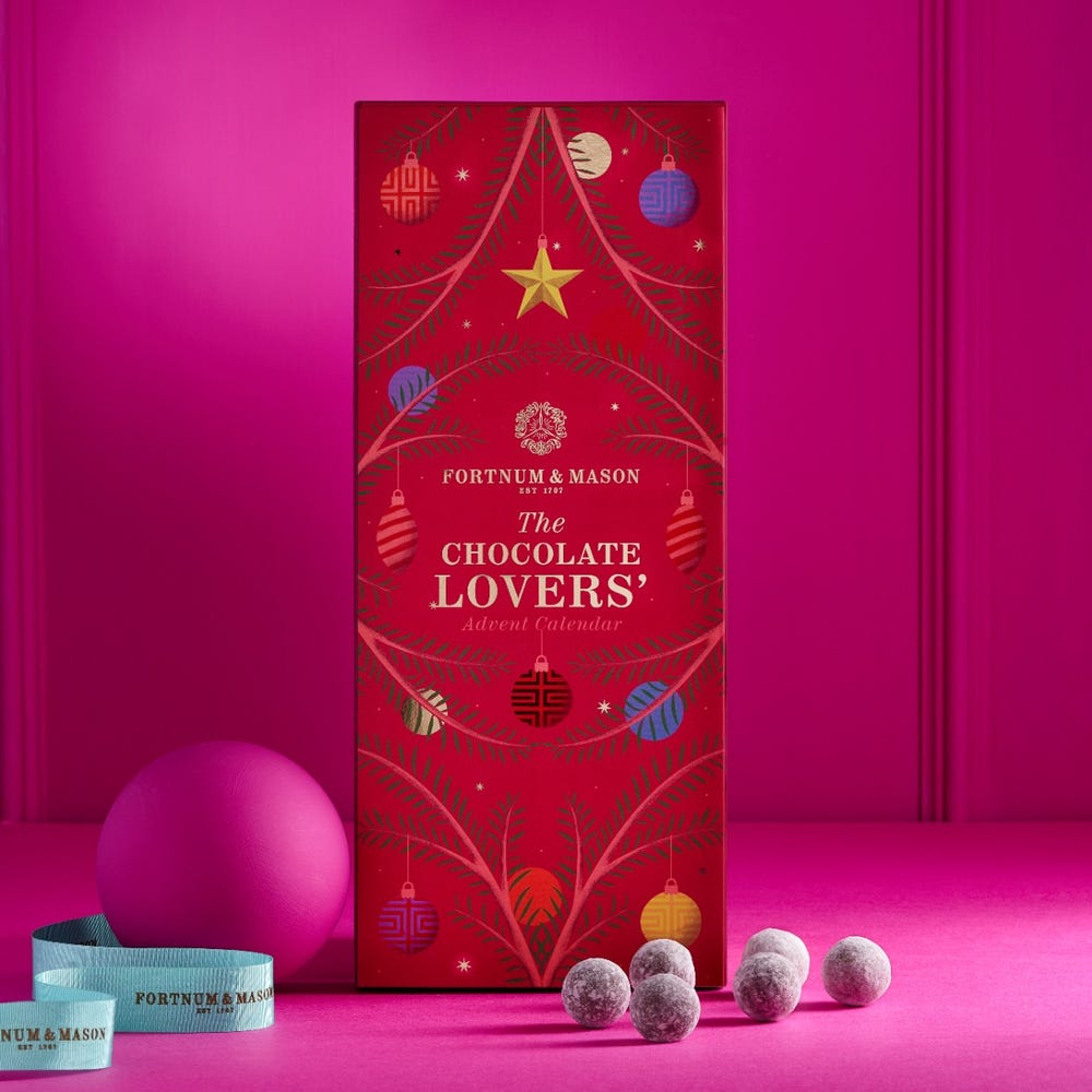 Fortnum's Chocolate Truffle Selection Advent Calendar 24 Delicious Chocolates