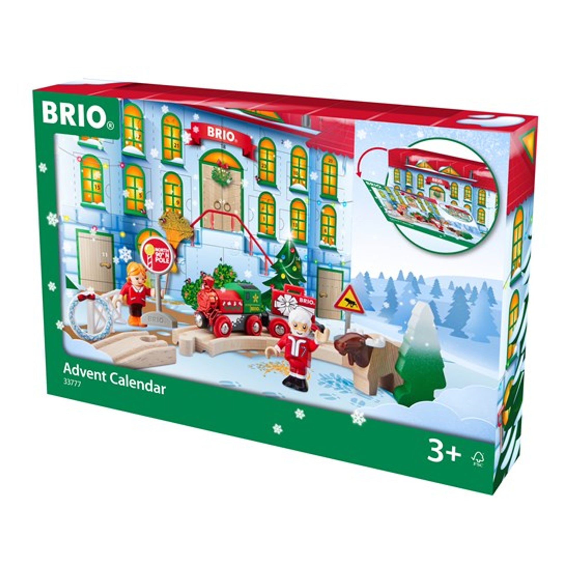 BRIO Wooden Railway Train Advent Calendar Advent Calendars Online