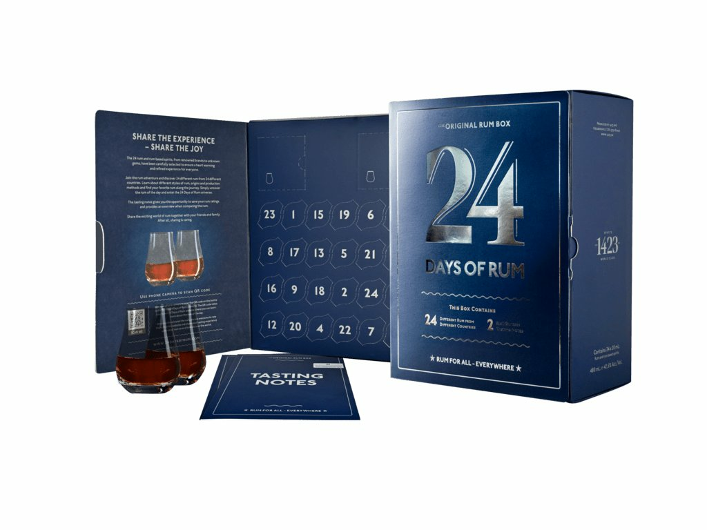 24 Days Of Rum Advent Calendar Delicious Worldwide Rums