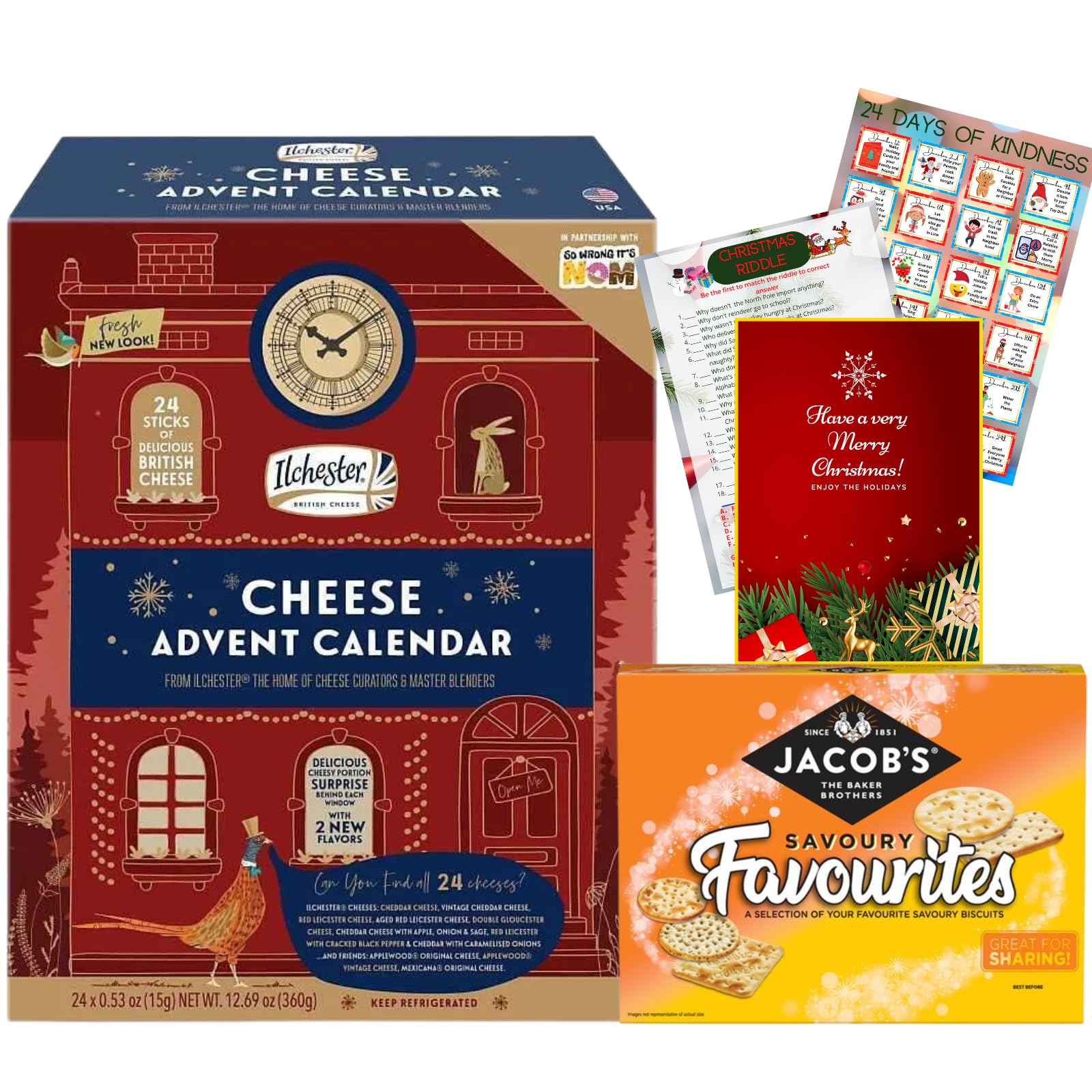 Ilchester Cheese Advent Calendar Advent Calendars Online Advent