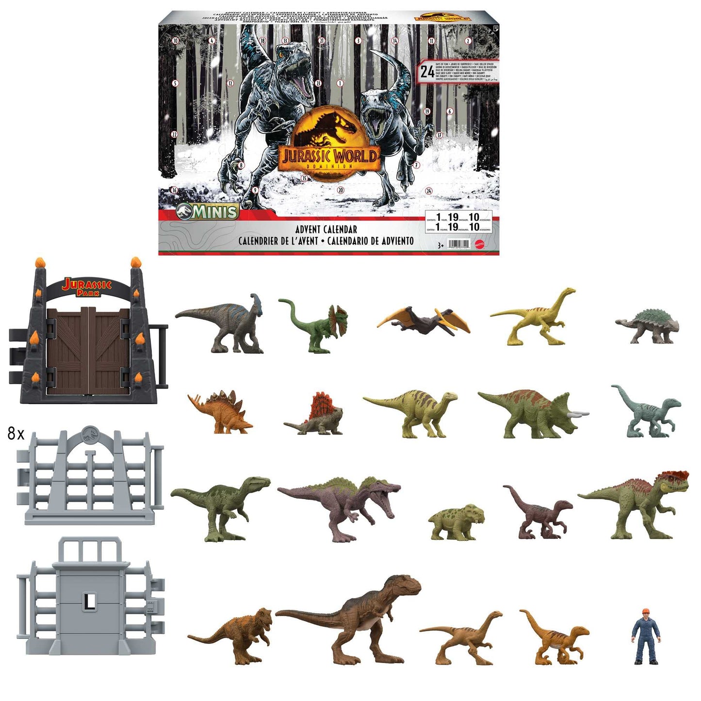 Jurassic World Advent Calendar 2024