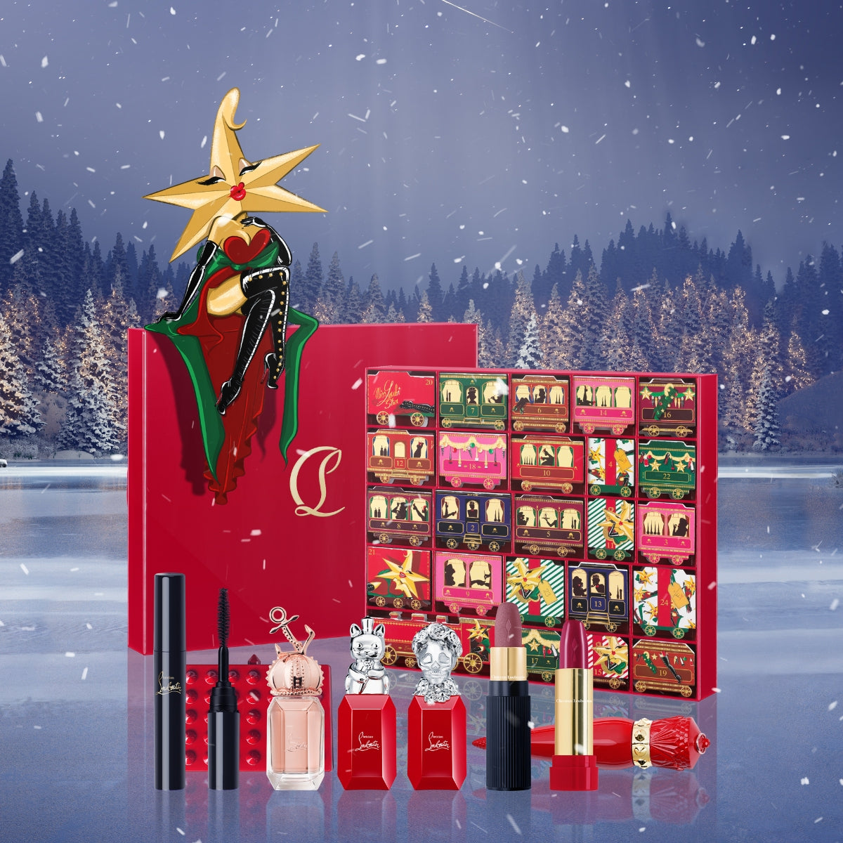 Christian Louboutin Advent Calendar 2024 Makeup, Perfume Advent