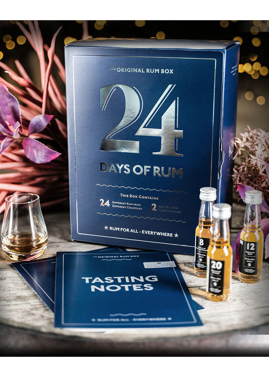 24 Days Of Rum Advent Calendar Delicious Worldwide Rums Advent