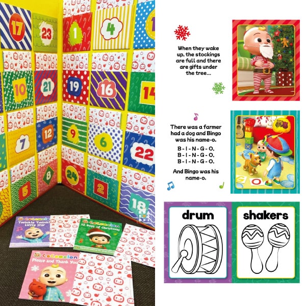 Advent Calendar 2024 Storybook, Colouring For Kid Advent