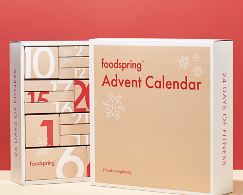 Foodspring Fitness Foodie Advent Calendar Advent Calendars Online