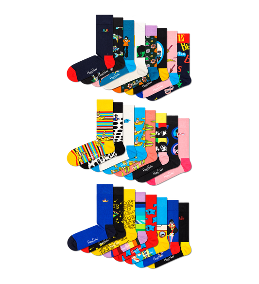 The Beatles Socks Collector Advent Calendar 2024 24 Cotton Socks