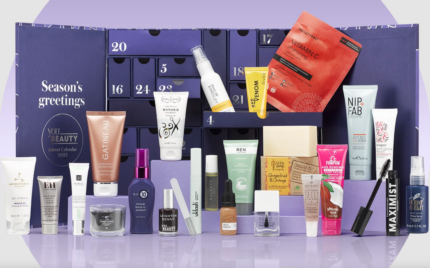 You Beauty Advent Calendar 2024 Multibrands Skin & Bodycare