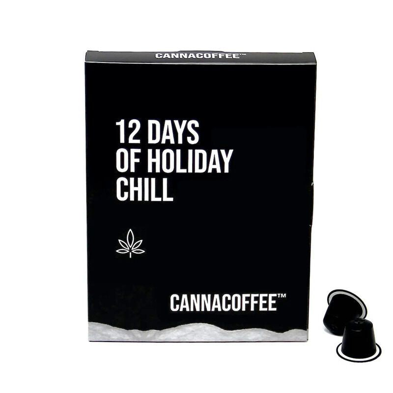 Cannacoffee Advent Calendar 2024 12 Cbd Organic Coffee Pods Advent