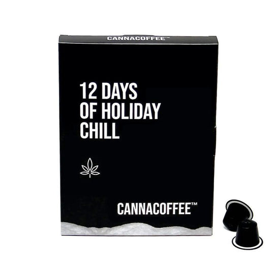 Cannacoffee Advent Calendar 2024 12 Cbd Organic Coffee Pods