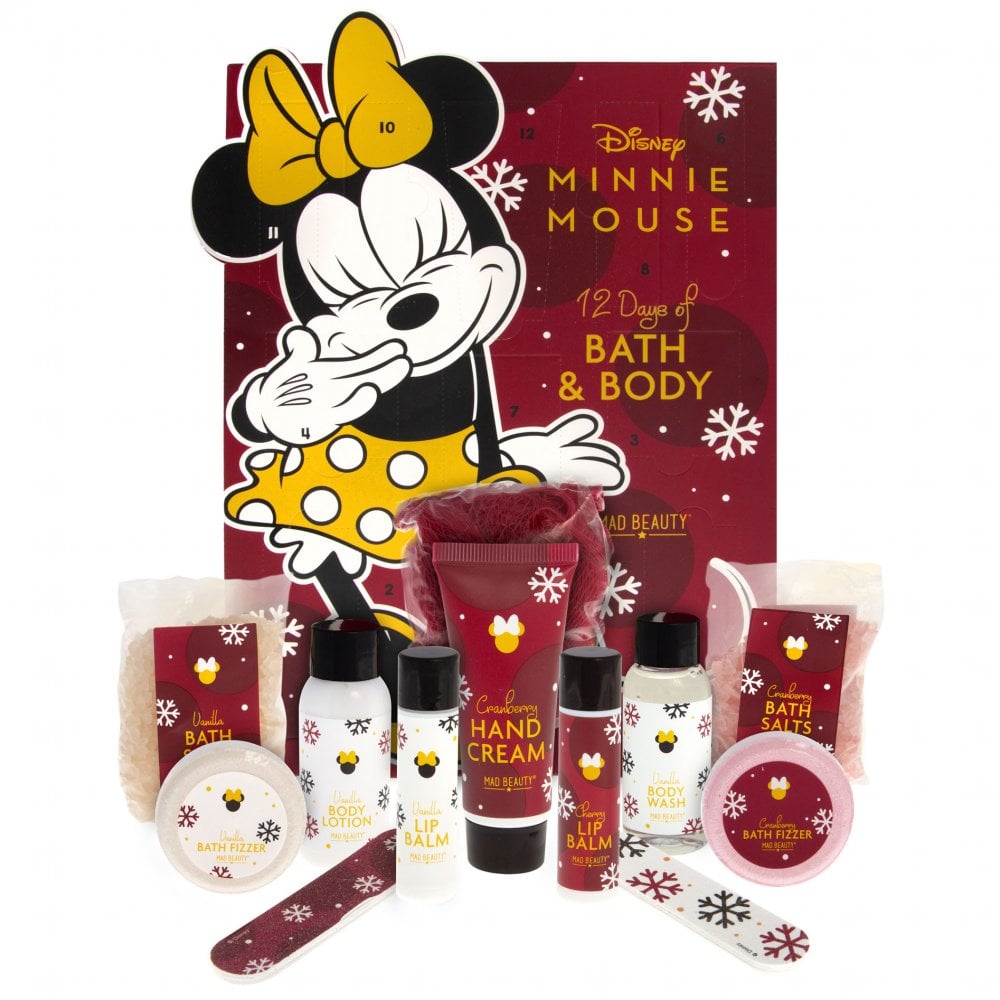 Minnie Mouse Bath & Body 12 Days Advent Calendar