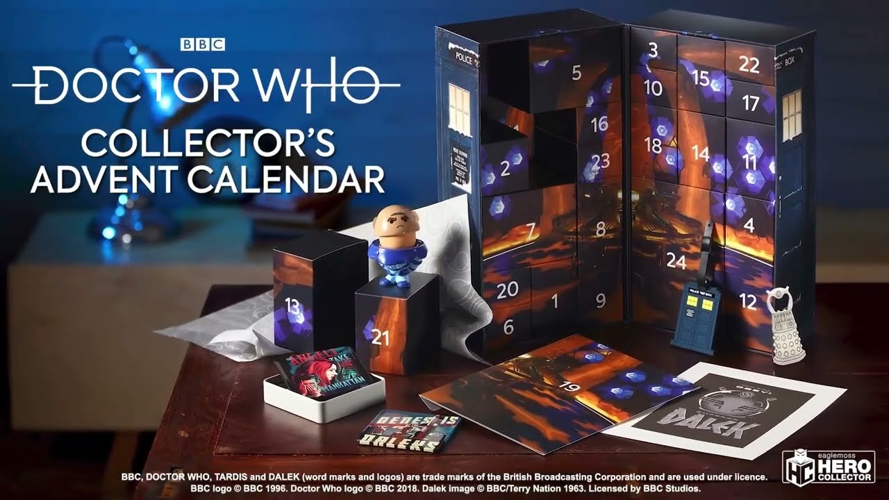 Doctor Who Advent Calendar Advent Calendars Online Advent Calendars UK